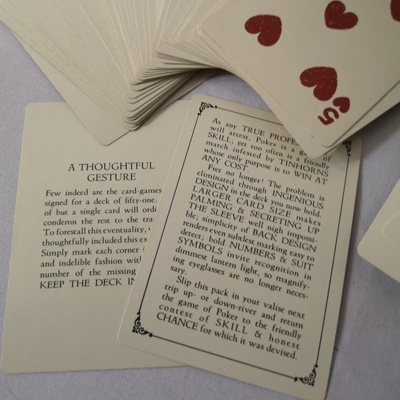 Vintage Jack Daniel's Old No 7 Playing Cards, Full Deck Accounted & Instructions - Picture 4 of 5
